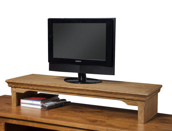 LED LCD TV Riser Stands Traditional Oak - JDi Home