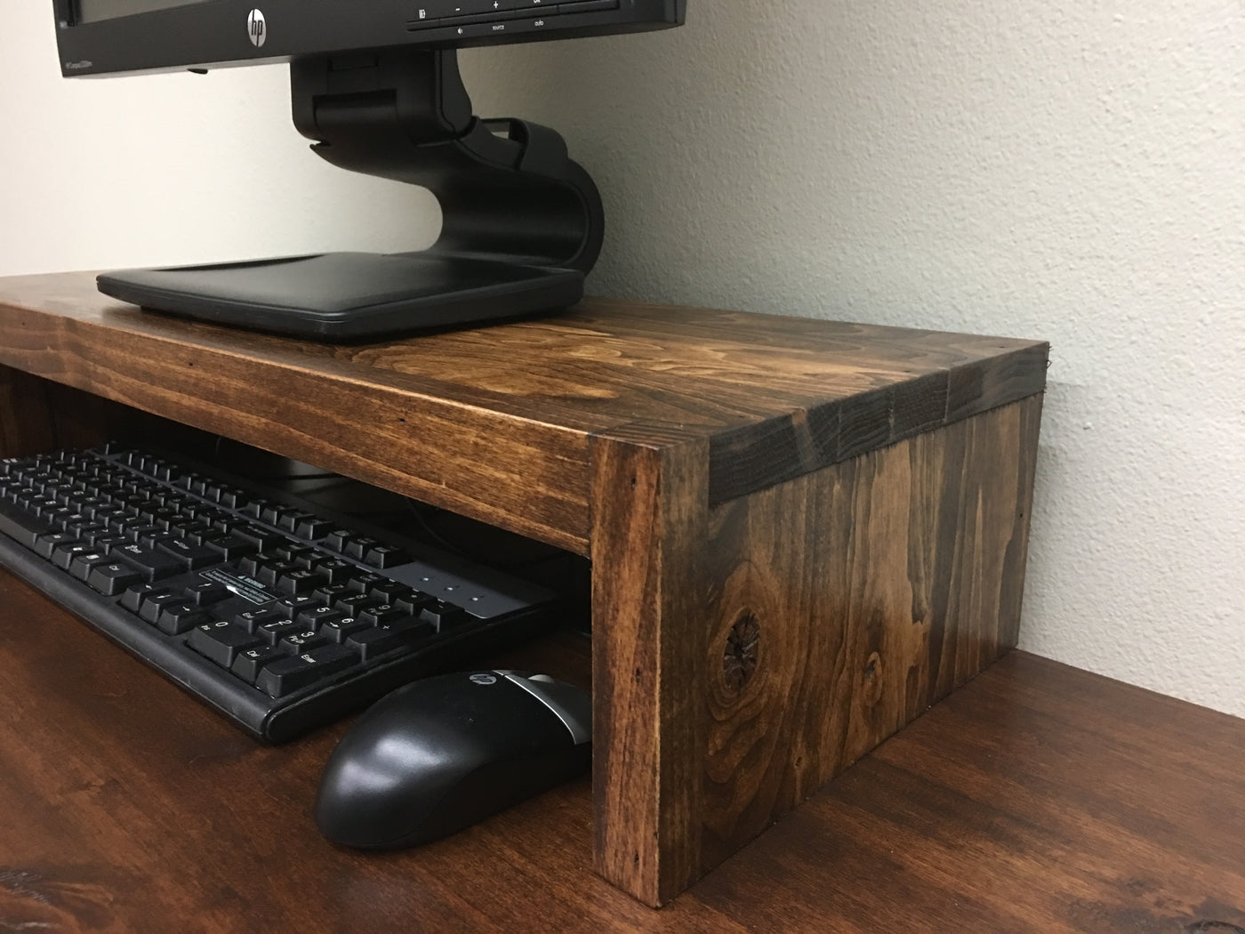 Rustic Monitor Stands