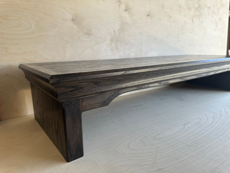 LED LCD  TV Riser Stands Traditional Oak