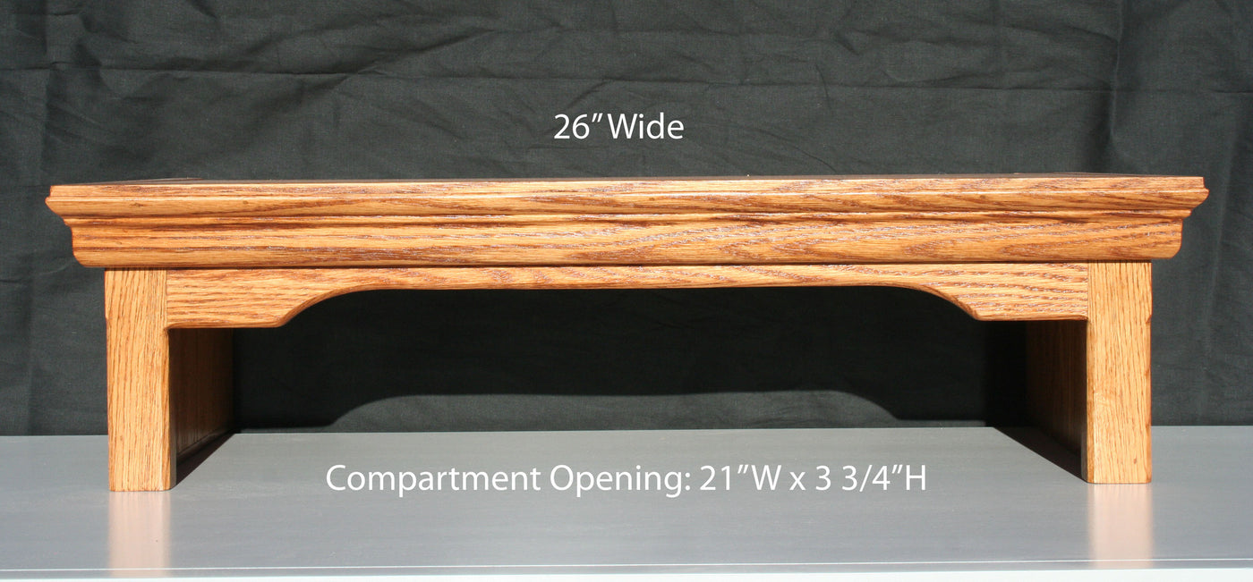 LED LCD TV Riser Stands Traditional Oak Free Shipping – JDi Home