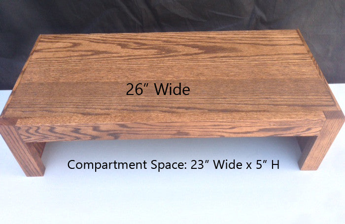Oak Tv Risers TV Riser Stands Modern Style Oak Wood Modern Stands Made in the USA ...