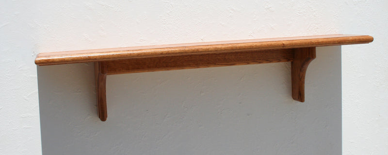 Solid Oak Wall Shelf Traditional - JDi Home