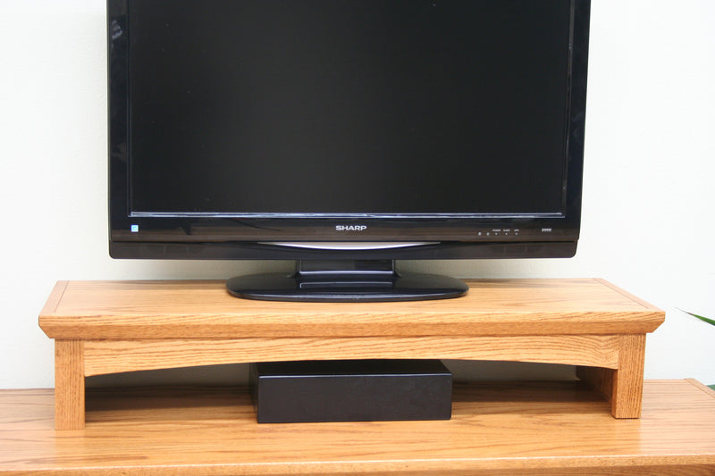 LED LCD TV Riser Stand Shaker Oak Style - JDi Home